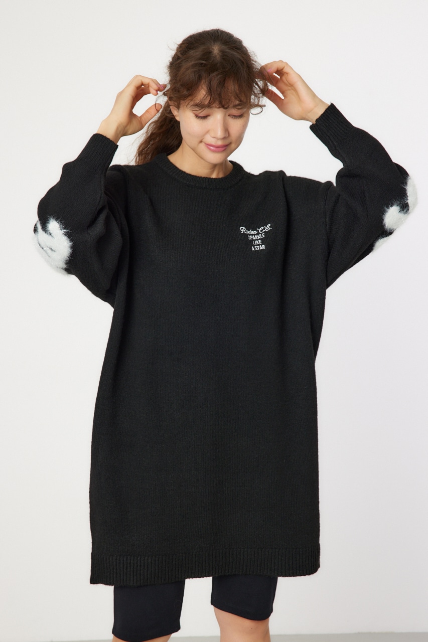 RODEO CROWNS WIDE BOWL | ラメシャギーロゴニットワンピース