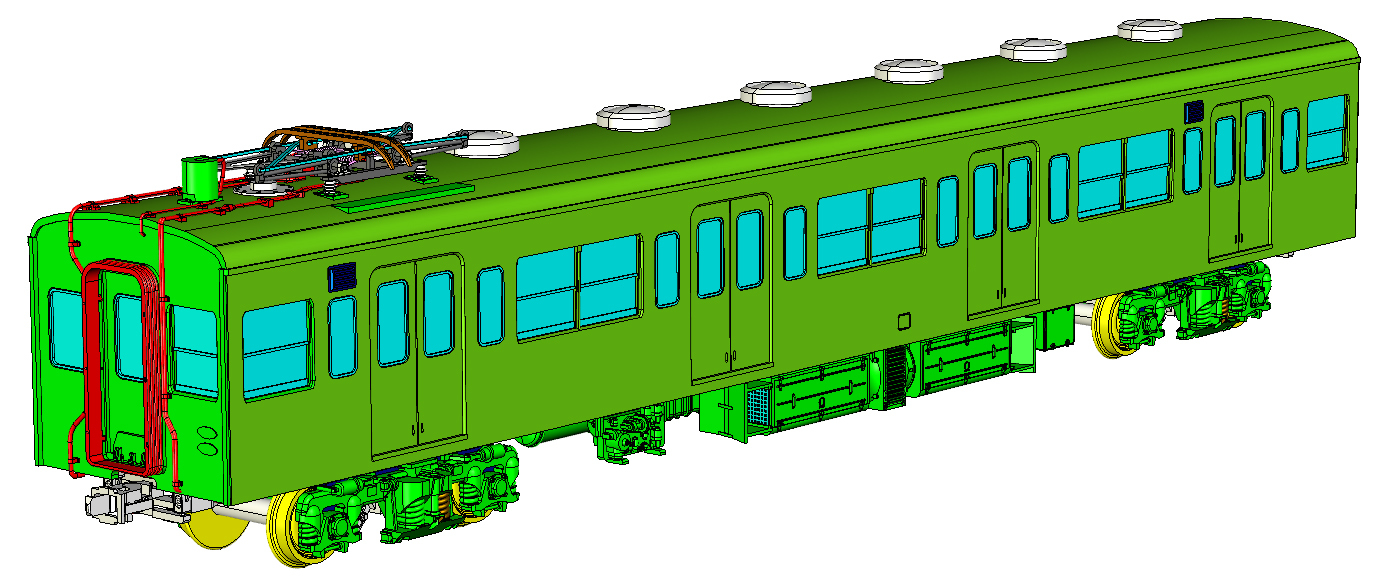 京福 デナ121（デナ21）キット モデル8 部品付き HOゲージ 京福 デナ