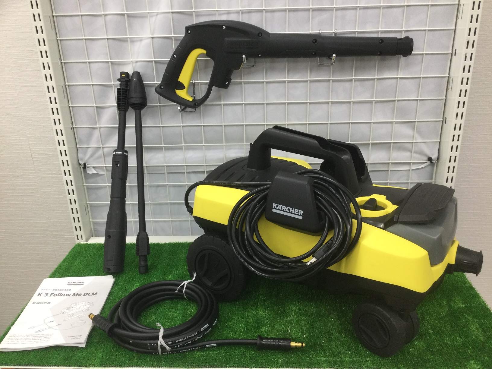 KARCHER 高圧洗浄機 K3 FOLLOW ME DCM
