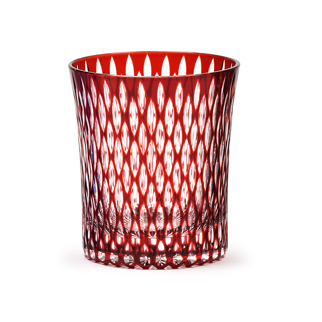 2260 ワイングラス 瑠璃色 切子 未使用 2260 ワイングラス 瑠璃色 切子