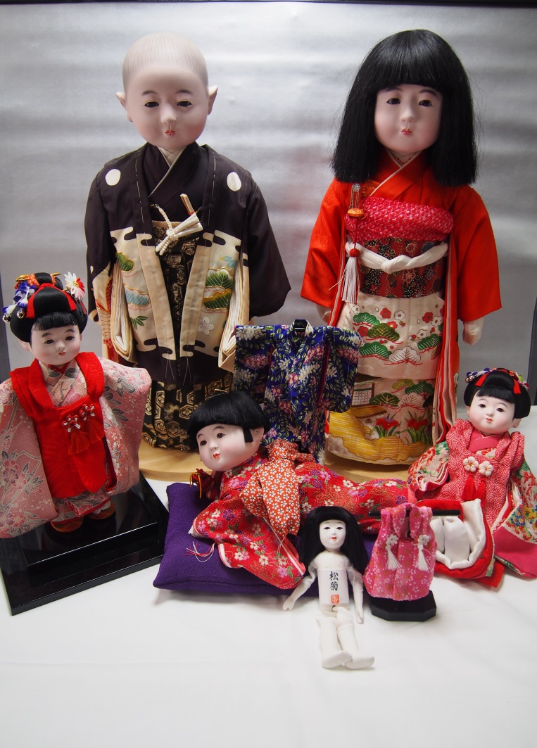 市松人形 松菊作 257 市松人形 松菊作 257 市松人形 松菊作 257