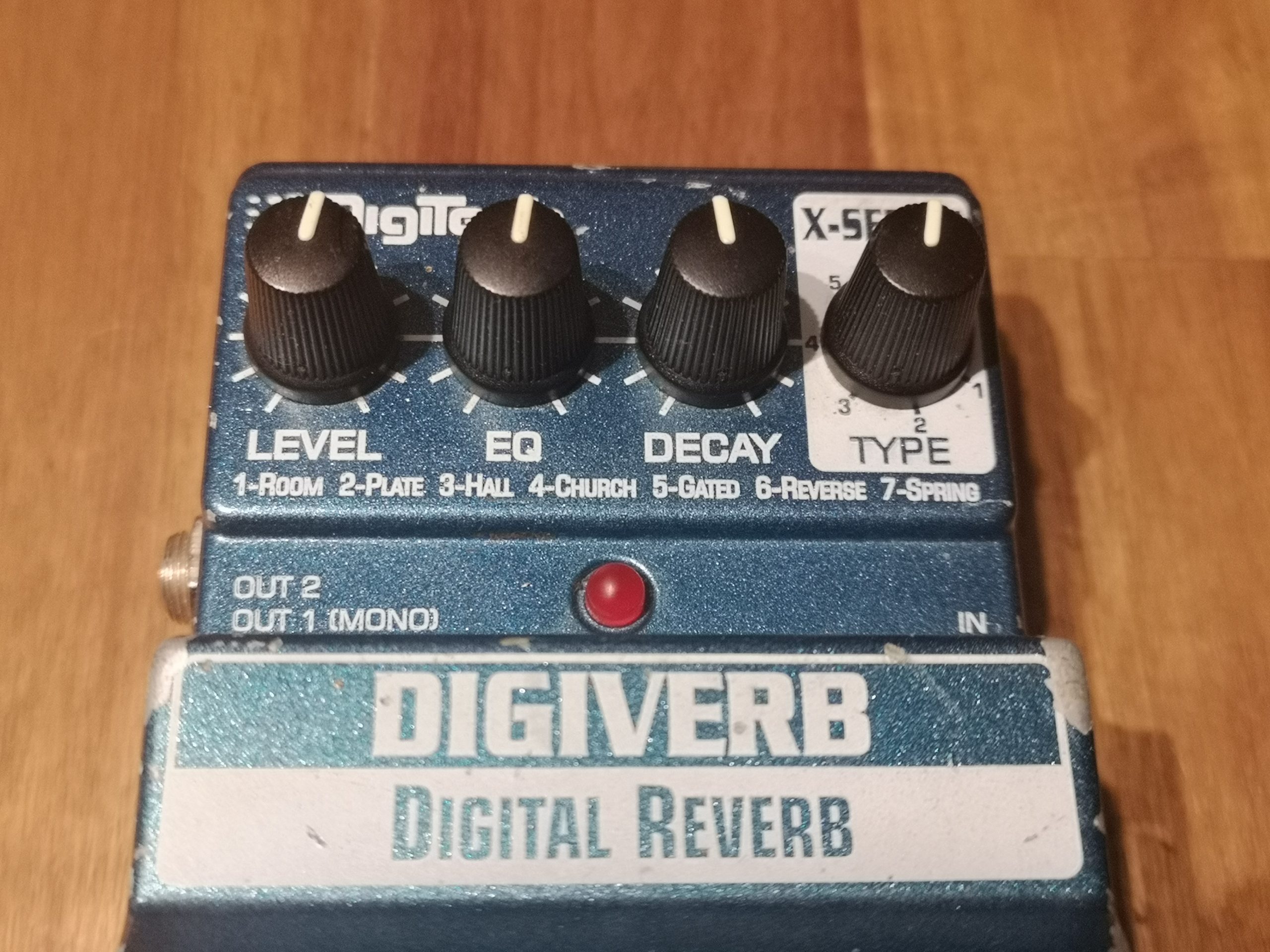 DigiTech DigiVerb Digital Reverb - Effects Pedals
