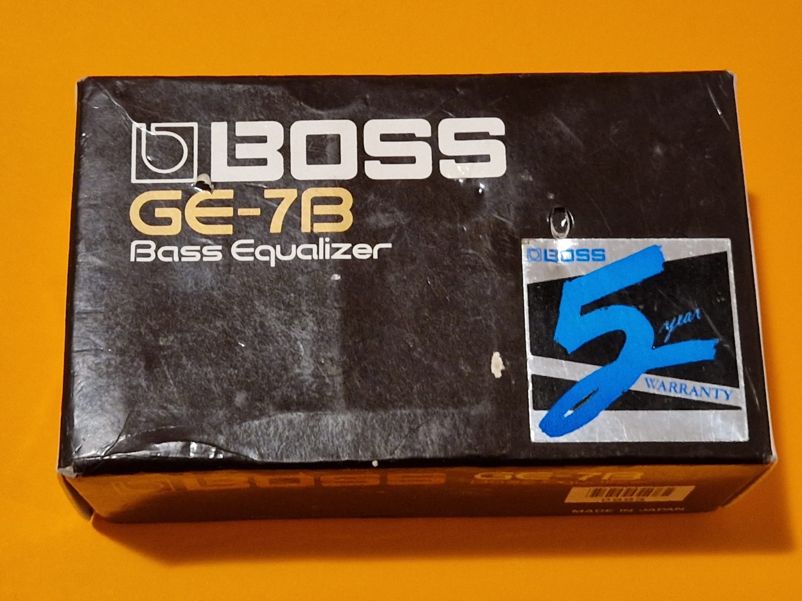 BOSS GE-7B Bass Equalizer - Effects Pedals