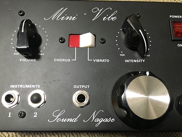 Sound Nagase Mini-Vibe」エフェクターレビュー！ | 魔法の箱研究所