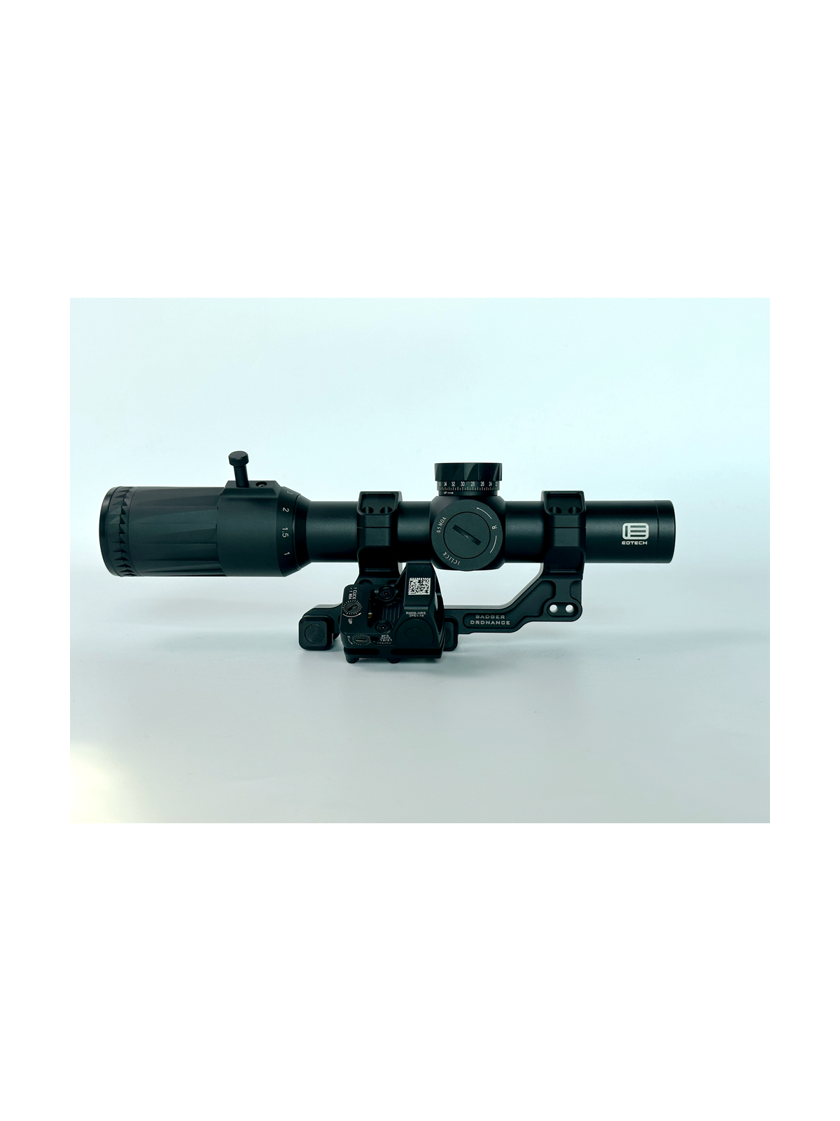 EvolutionGear VUDU 1-6X24mm FFP LPVO Scope/ RMR/C1 Mount 1.93