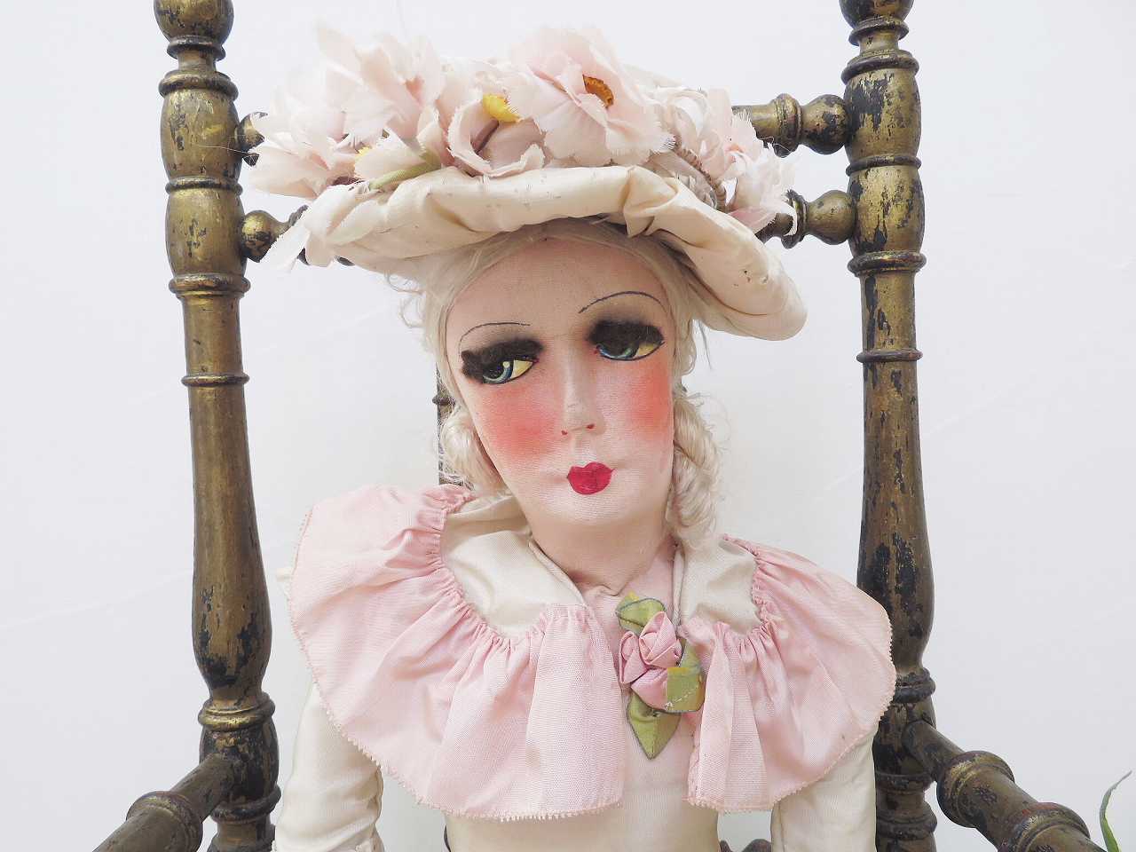 超絶美人のブドワールドール（B） - 薔薇と天使のアンティーク