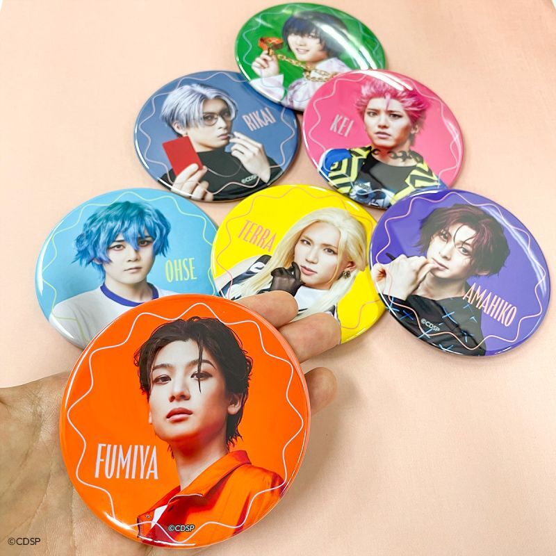 ガチアクタ エンジン くじ引き堂 D賞 75mm缶バッジ D-13 コマ B