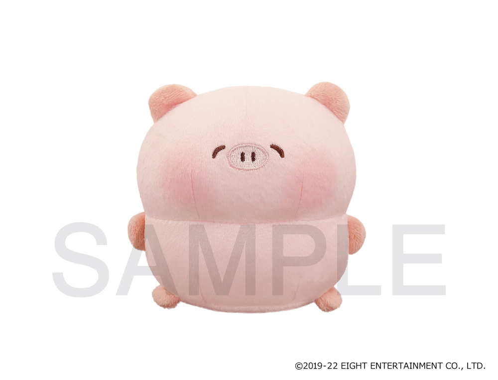 ぽてぽてこぶたちゃん てのりぬいぐるみ(こぶたちゃん) - エイモ