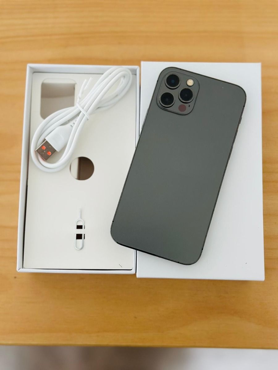 セール中 Apple iPhone 12 Pro グラファイト 128GB 箱付き Apple