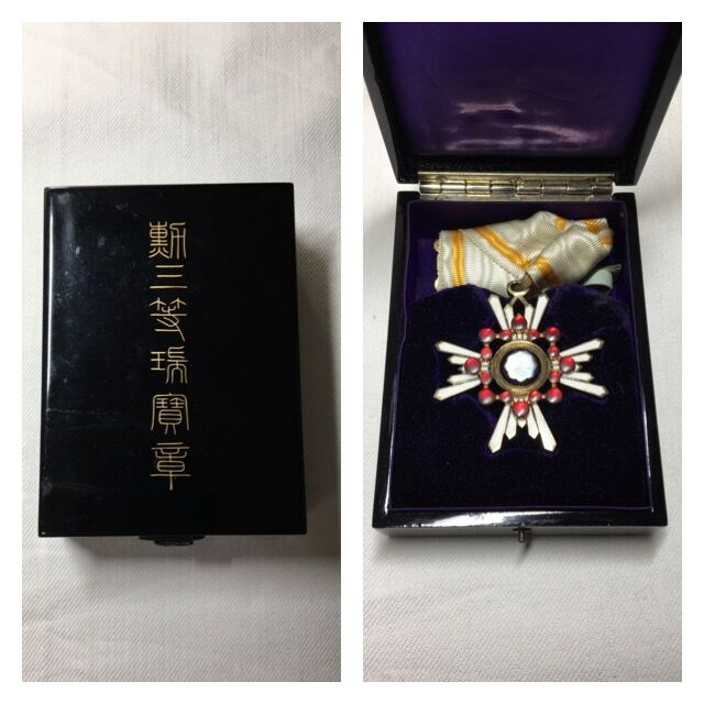 ○日本の勲章/記章＊勲三等瑞宝章（実物） ○日本の勲章/記章＊