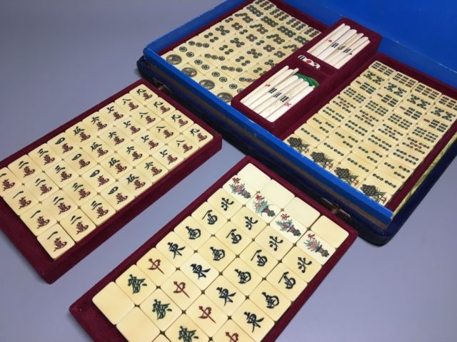 象牙 麻雀牌 買取参考価格 ｜骨董品買取 栄楽堂