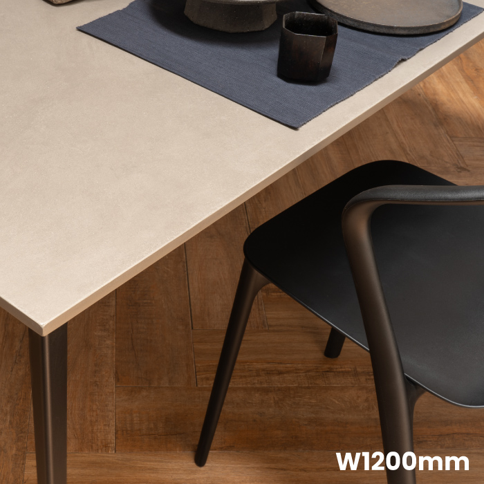 テーブル モルタル調W1200/1500/1800（4～6人掛け用） ekrea Parts