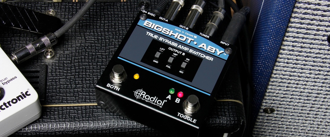 Radial BIGSHOT ABY トゥルーバイパスアンプスイッチャーラジアル
