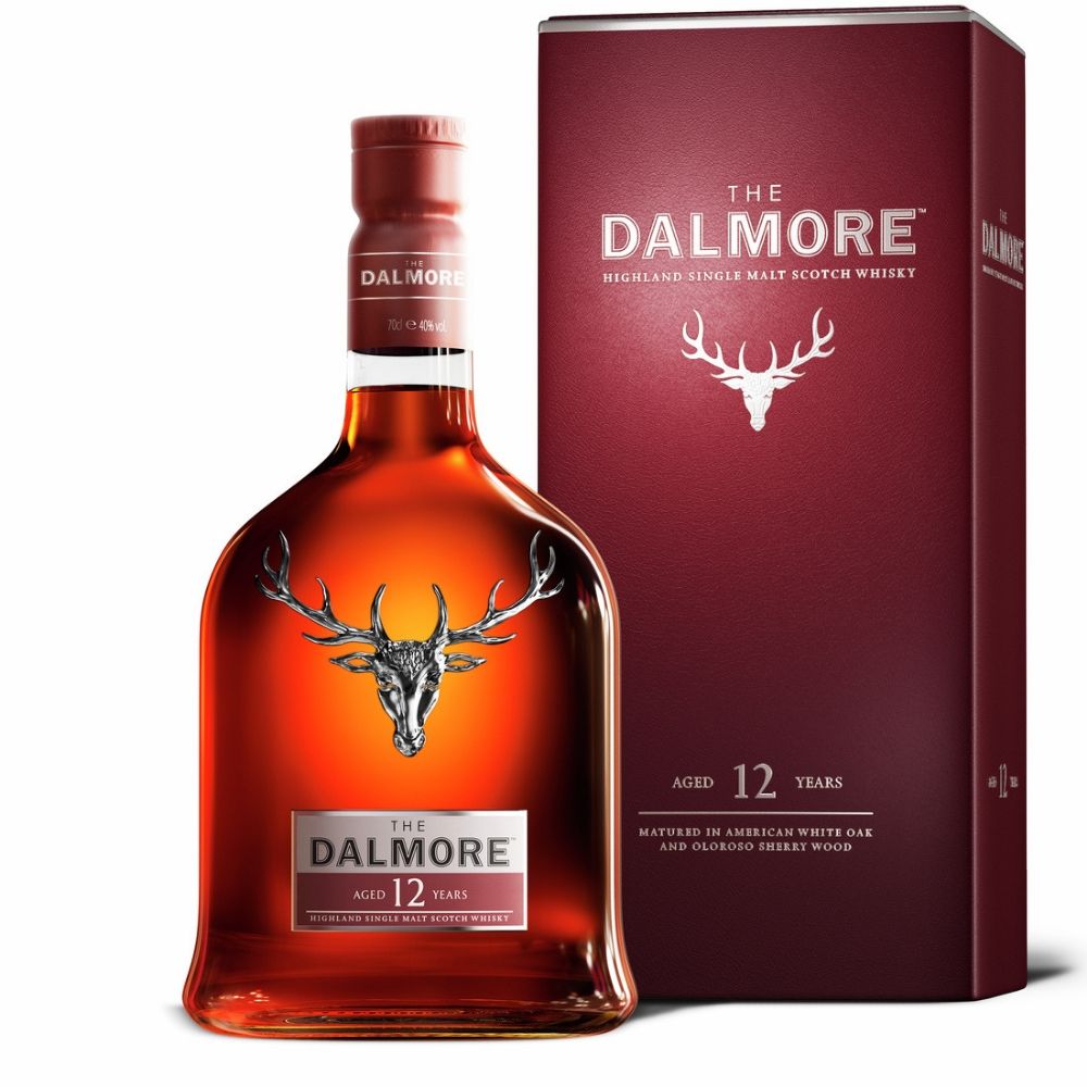 The Dalmore 12 Year Single Malt Scotch Whiskey 750ml - Elma Wine