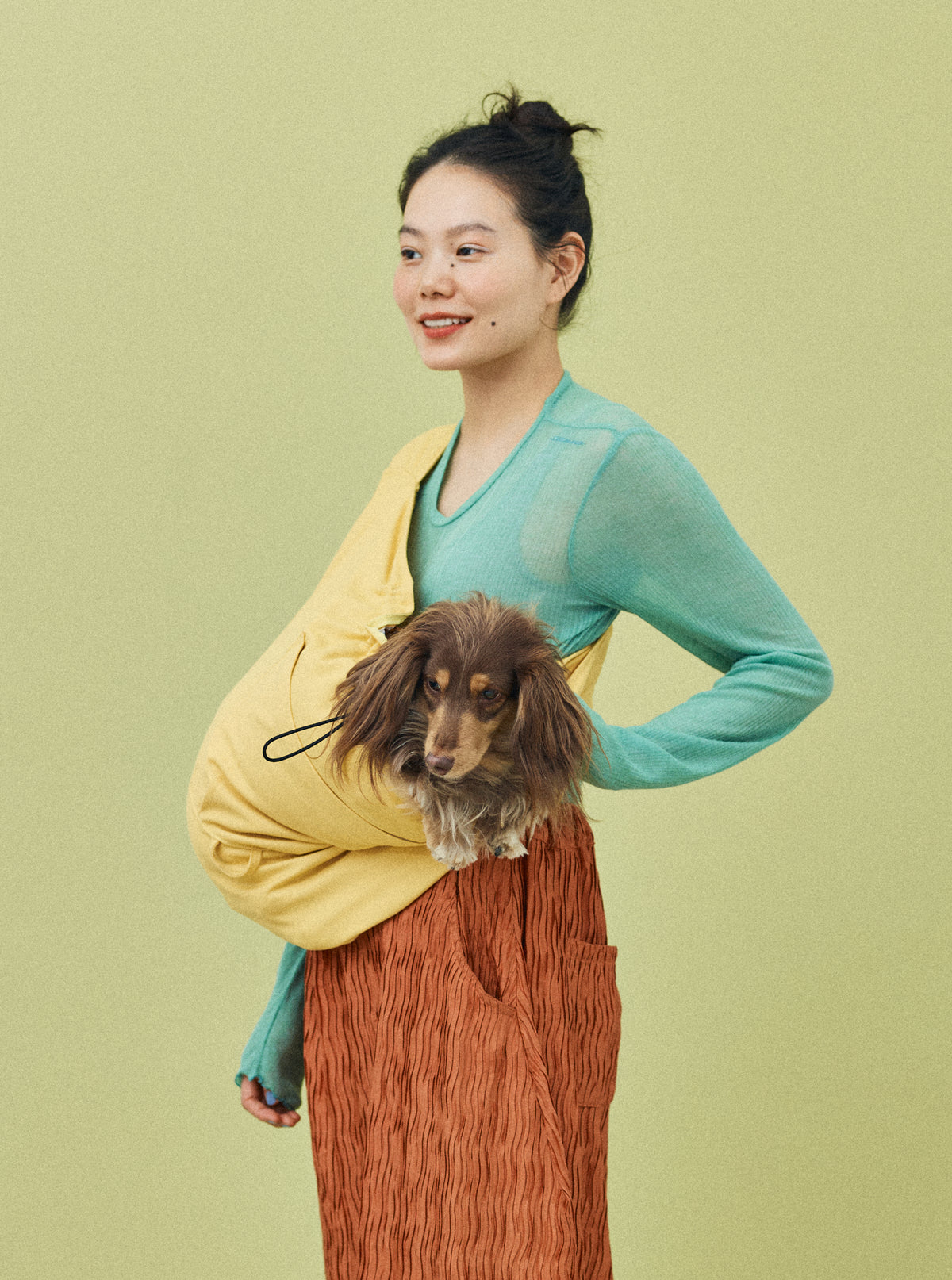 シングル・ドッグスリング 1-15kg対応│ドッグスリング・犬の抱っこ紐