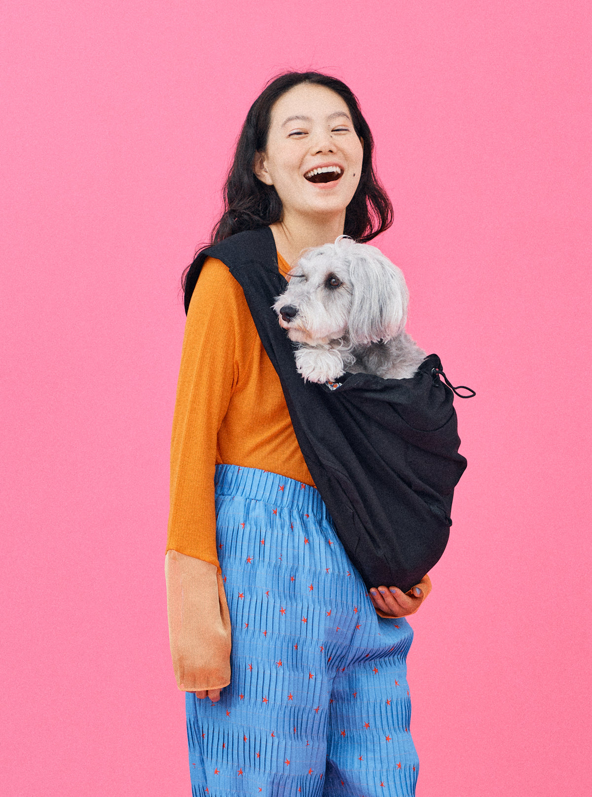 シングル・ドッグスリング 1-15kg対応│ドッグスリング・犬の抱っこ紐