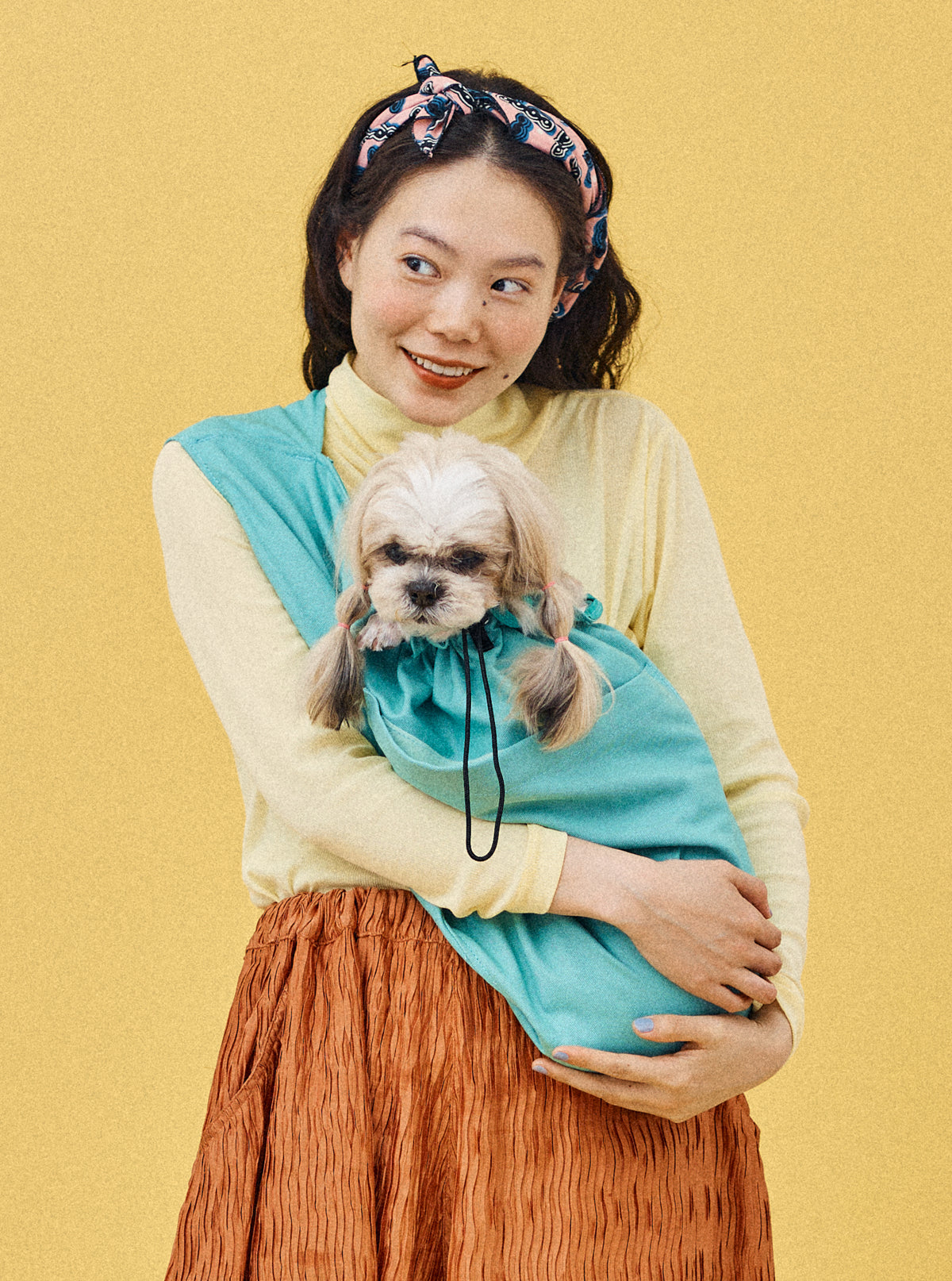 シングル・ドッグスリング 1-15kg対応│ドッグスリング・犬の抱っこ紐