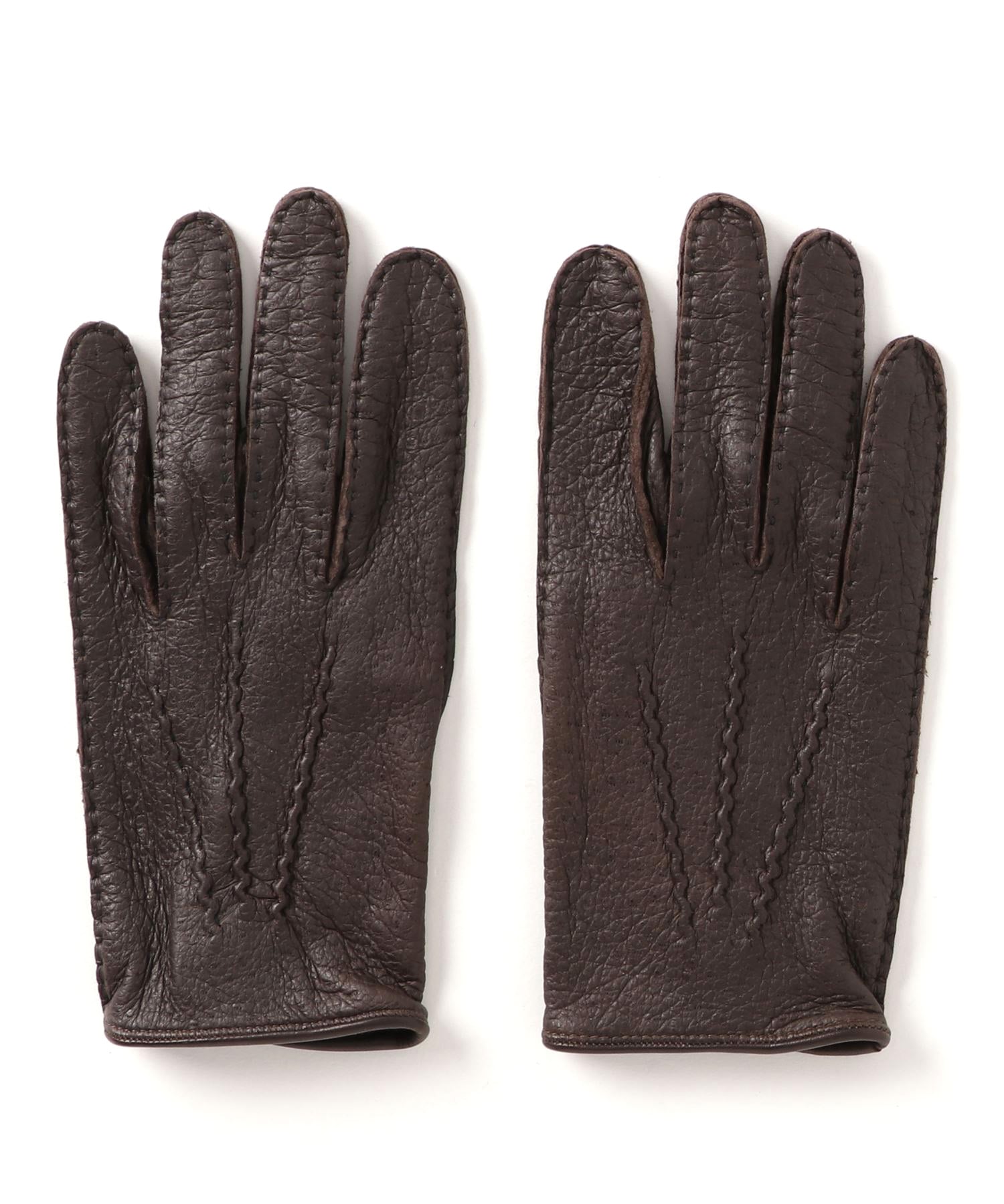 デンツの手縫ペッカリーグローブ。 Peccary Gloves (ペッカリー