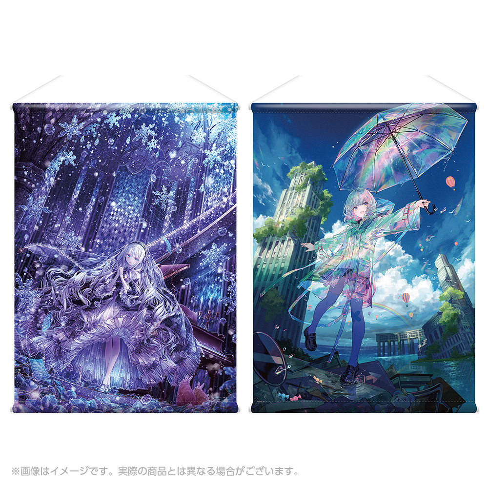 絵師100人展15 荻pote複製原画 皐月晴れ 絵師100人展15 荻pote複製原画