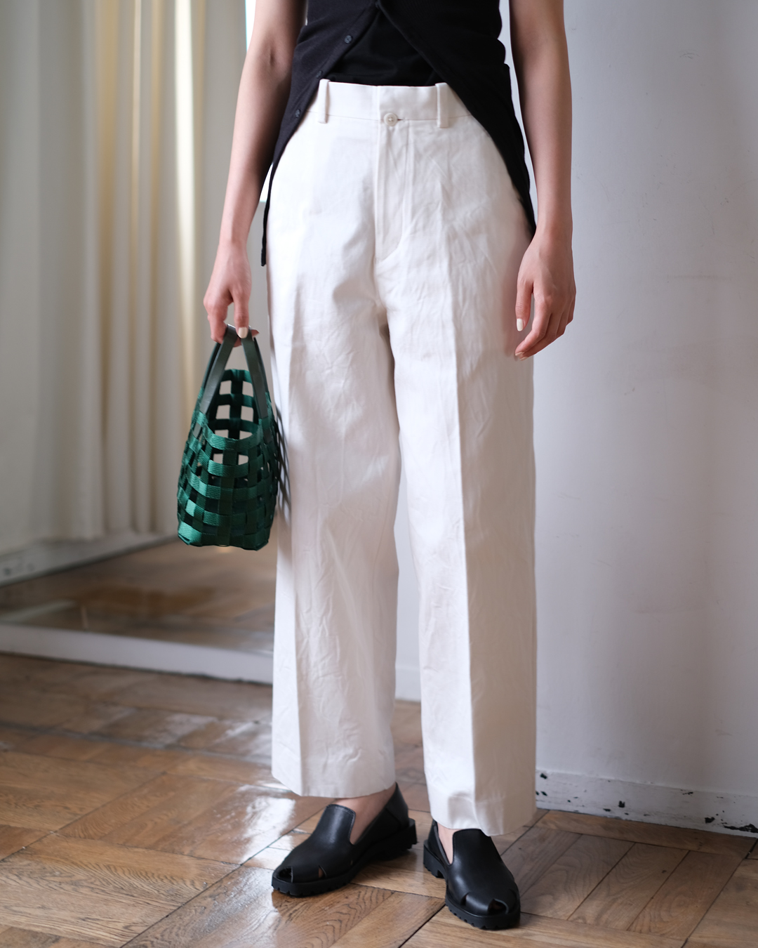 Chino Cloth Pants Creased (Women's) | EUREKA FACTORY HEIGHTS