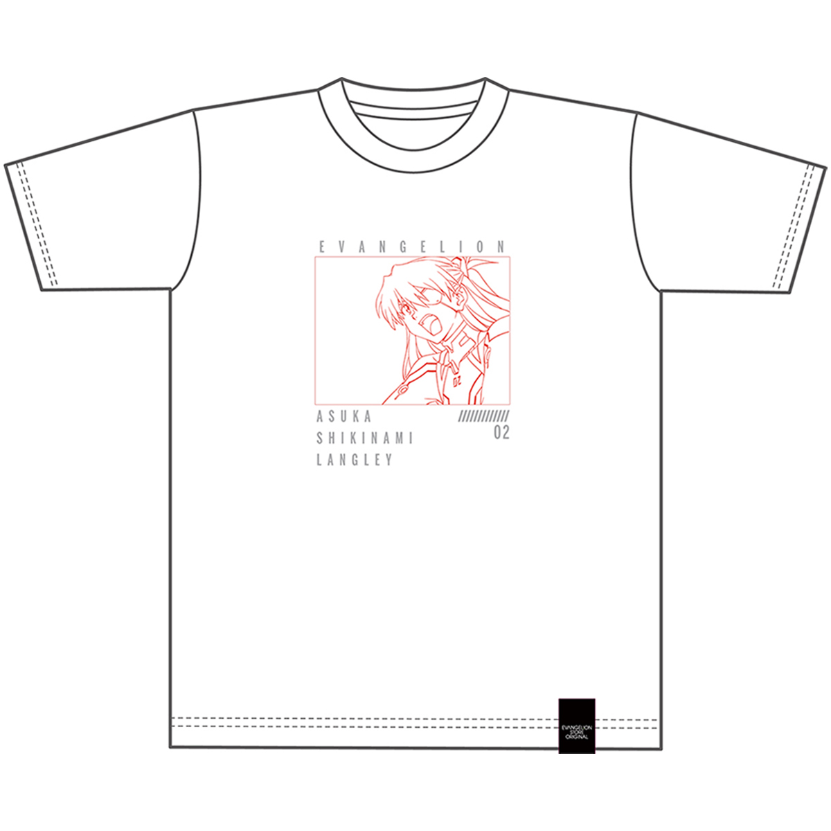 EVA STOREオリジナル Tシャツ/SHIN EVANGELION Characters/式波