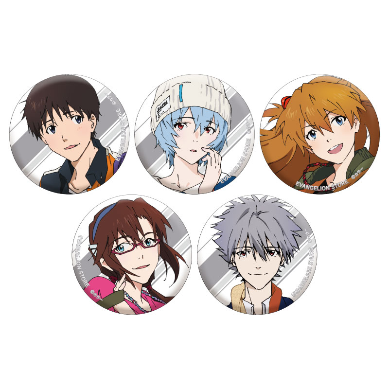 ラウンドワン エヴァ マリ 缶バッジ 【公式通販】