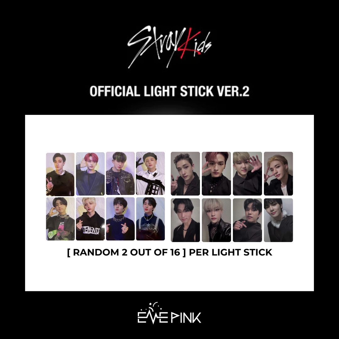 STRAY KIDS (스트레이키즈) - OFFICIAL LIGHT STICK VER.2 (+2