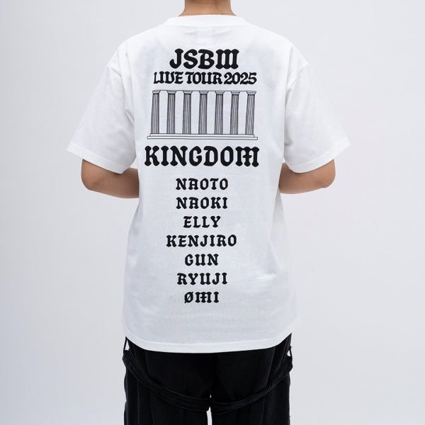 FC限定 LIVE TOUR 2025 KINGDOM ベースボールシャツ 白