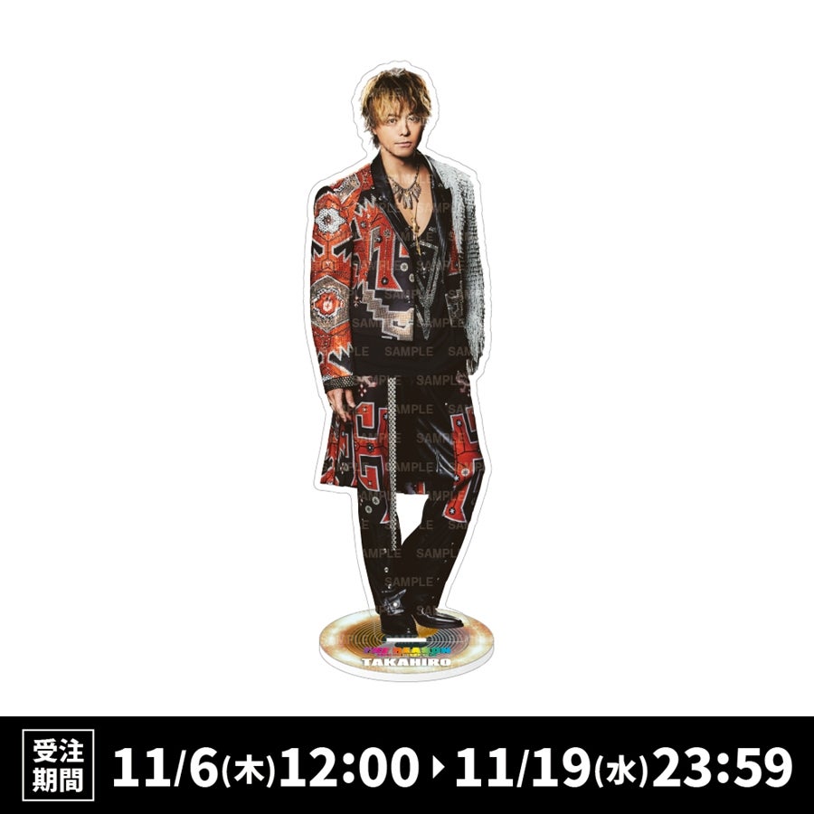 TAKAHIRO☆ THE REASON EXILE 縁日 1等 くじ アクリル EXILE TRIBE