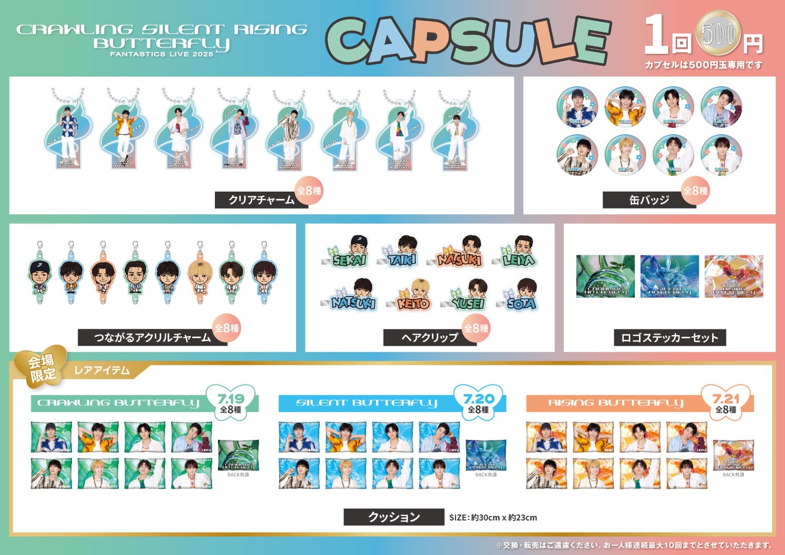 FANTASTICS LIVE 2025 アプグレグッズ FANTASTICS LIVE TOUR 2025