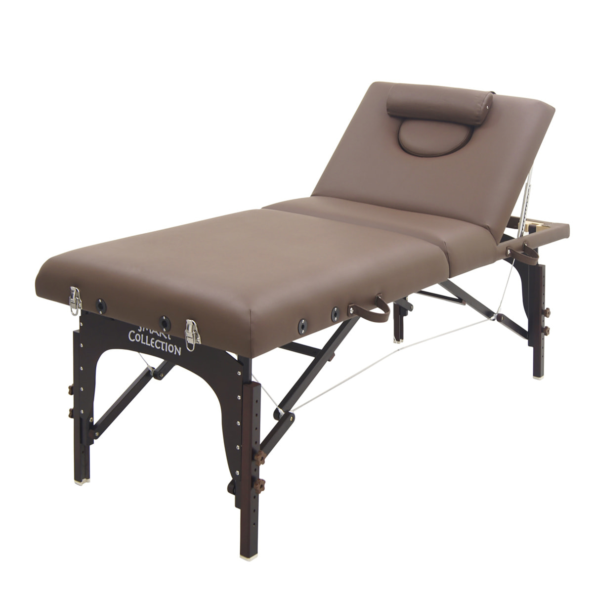 World JB エステベッド/マッサージベッド/有孔/折りたたみ/ブラウン