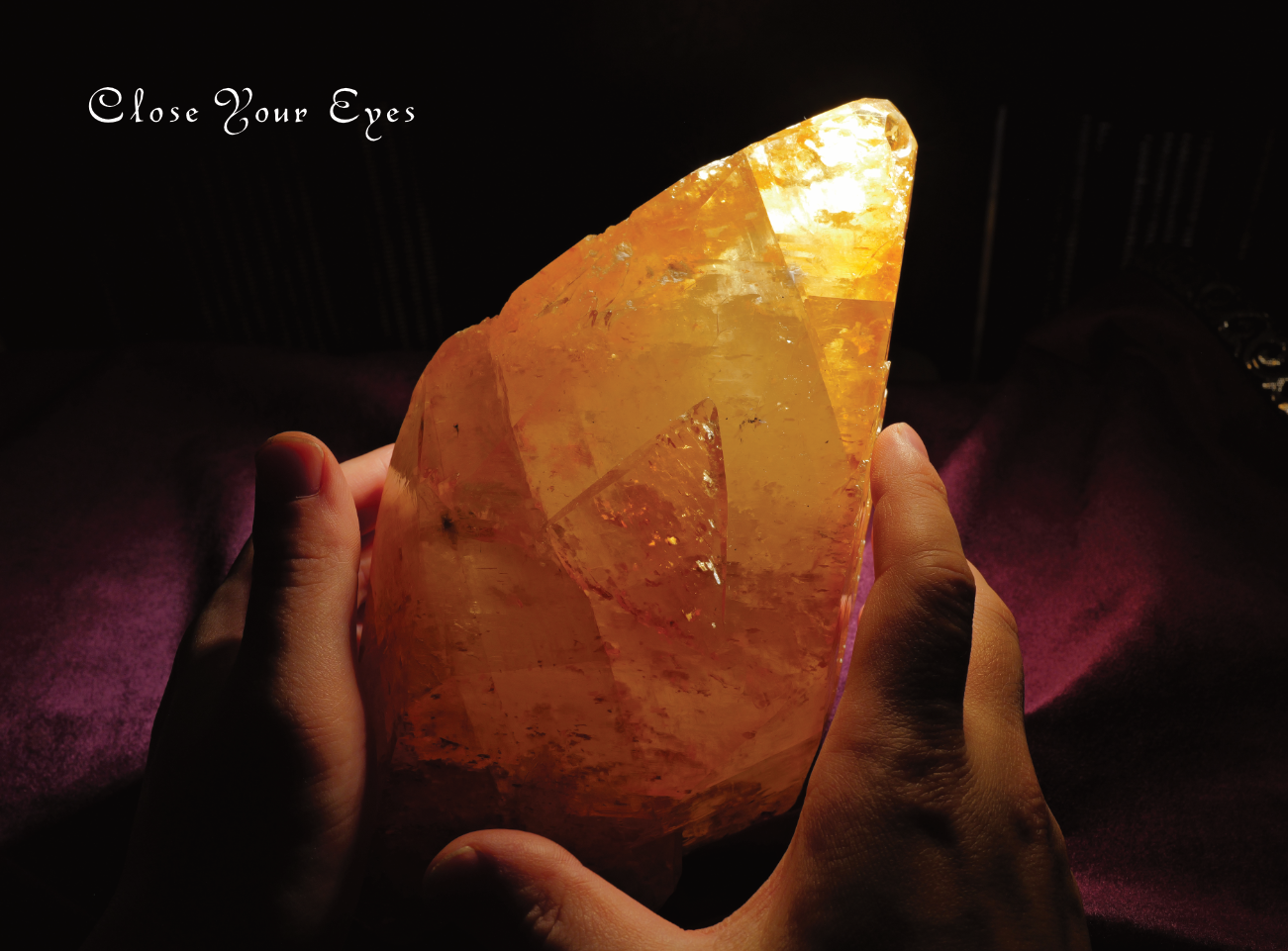 超希少品・約1.4kg・ステラビームカルサイト・世界に一つの原石・希少