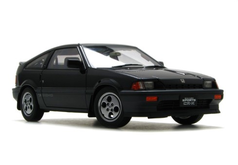 AUTOart 1:18 Scale Honda Ballade Sports CR-X Si, Black. ezToys