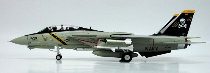 F-14AトムキャットU.S.NAVYVF-84ジョリーロジャースNo75130 F-14A トム
