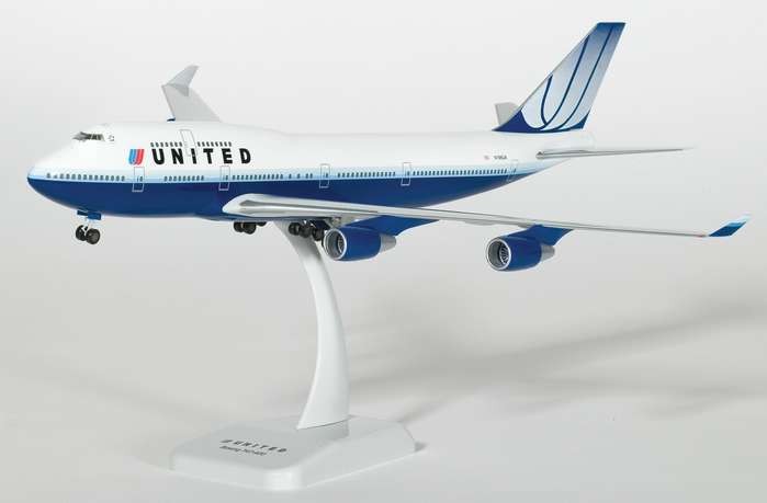 ノースウエストB747-400 1/300 hogan限定品未展示 NWA 貴重