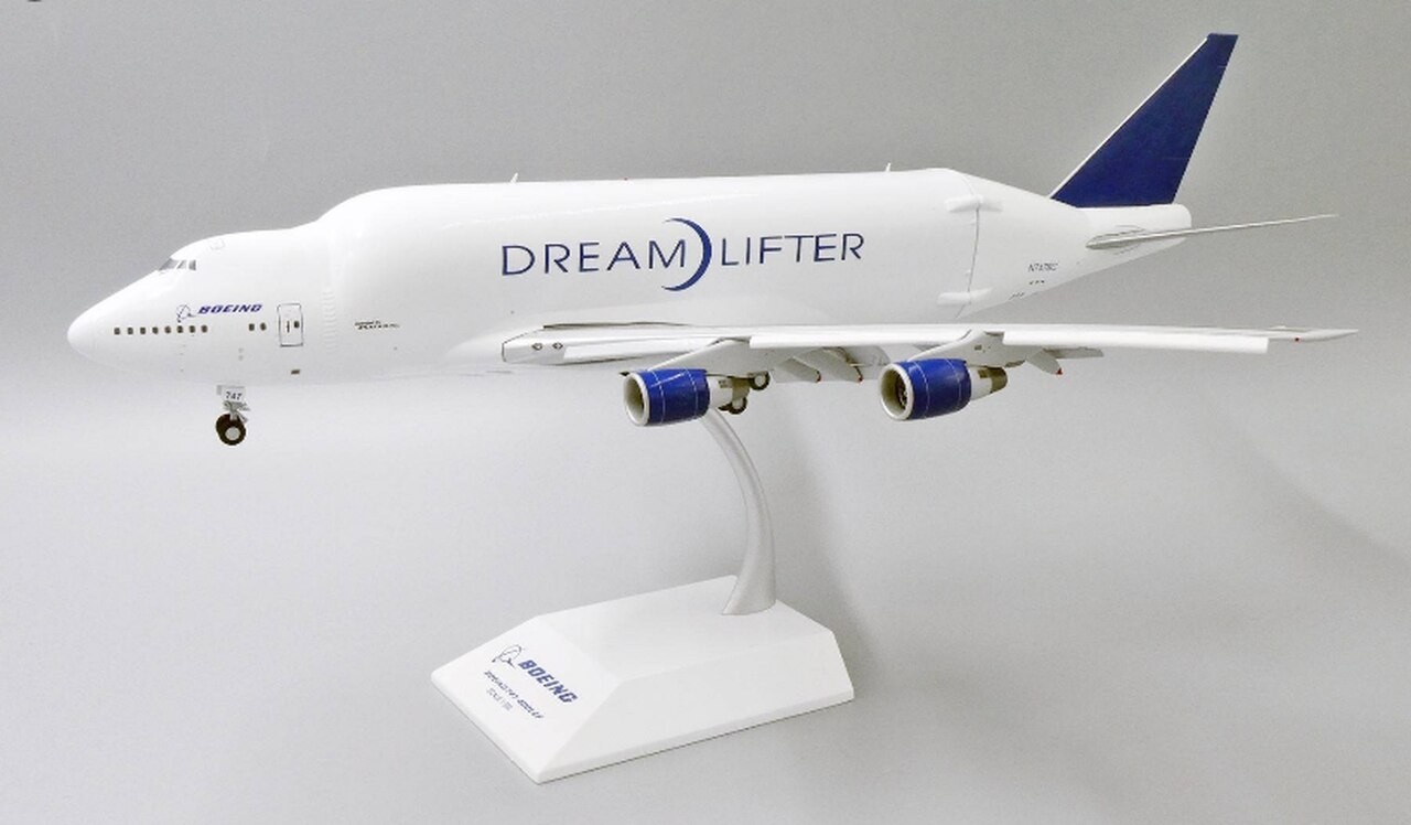 Dreamlifter Boeing 747LCF N747BC flaps down JC Wings LH2BOE163A