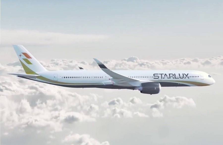 Starlux Airlines Airbus A350-900 B-58501 JC Wings EW4359007 scale