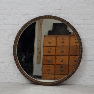 フランス アンティーク インダストリアルミラー – フランス