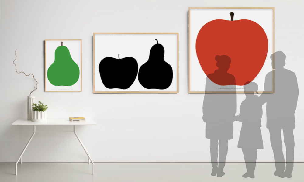 UNO, LA MELA/エンツォ・マーリ【Enzo Mari】ポスター | アトリエ