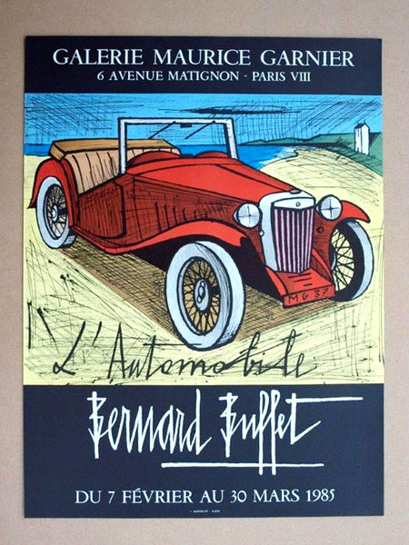 Galerie Maurice Garnier 1985/ベルナール・ビュフェ【Bernard Buffet