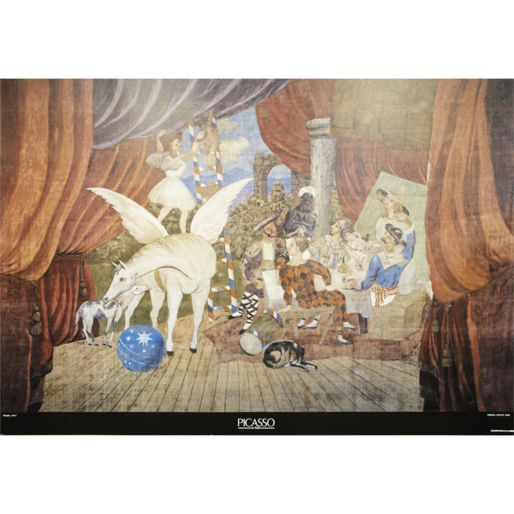 Parade/パブロ・ピカソ【Pablo Picasso】ポスター | アトリエフォロン