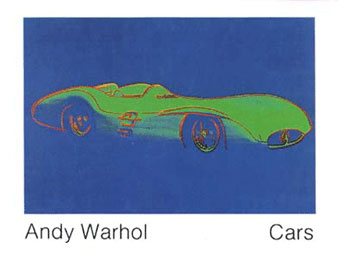 Formula car W196R,1954/アンディ・ウォーホル【Andy Warhol】ポスター