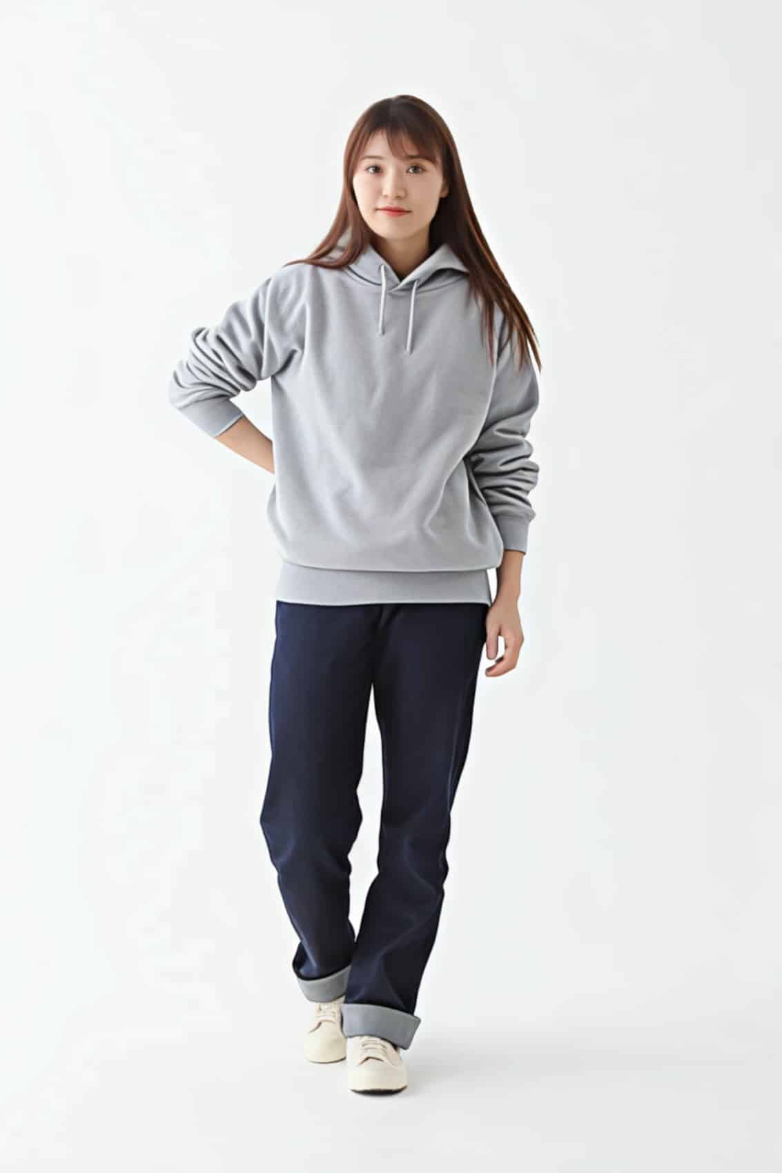 レギュラーウェイトスウェットパーカー[CROSS＆STITCH SP2252