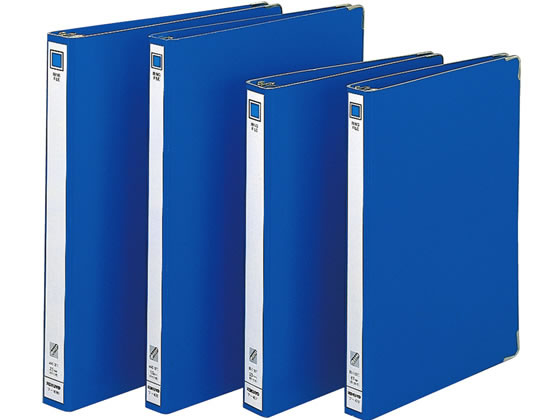 コクヨ リングファイル ボード表紙 B5タテ 26穴 内径17mm 青 通販