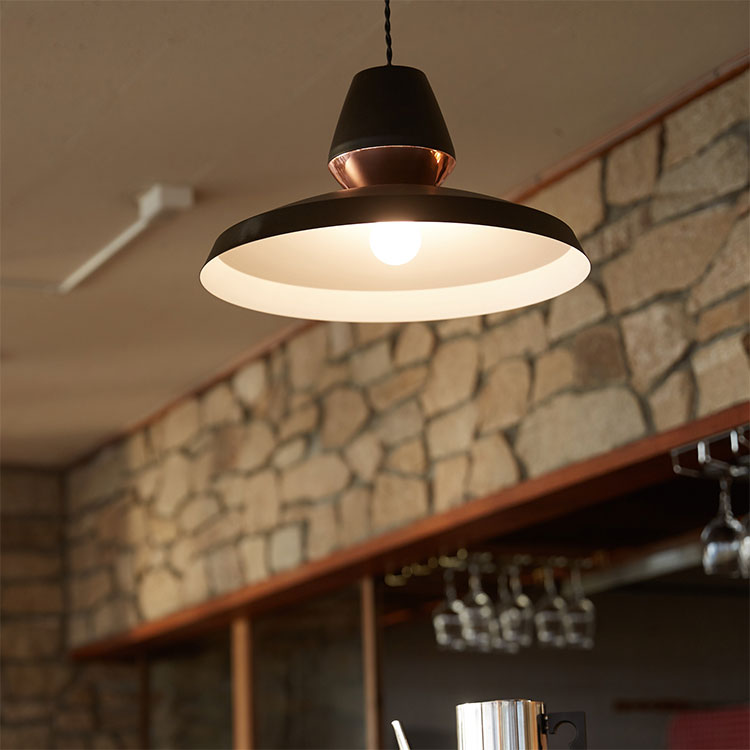 AW-0533E(BK/PG) アートワークスタジオ製ペンダントライト