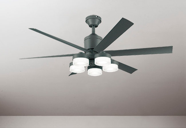 公式 WF 249 チャコールグレー シーリングファン オーデリック WF249+