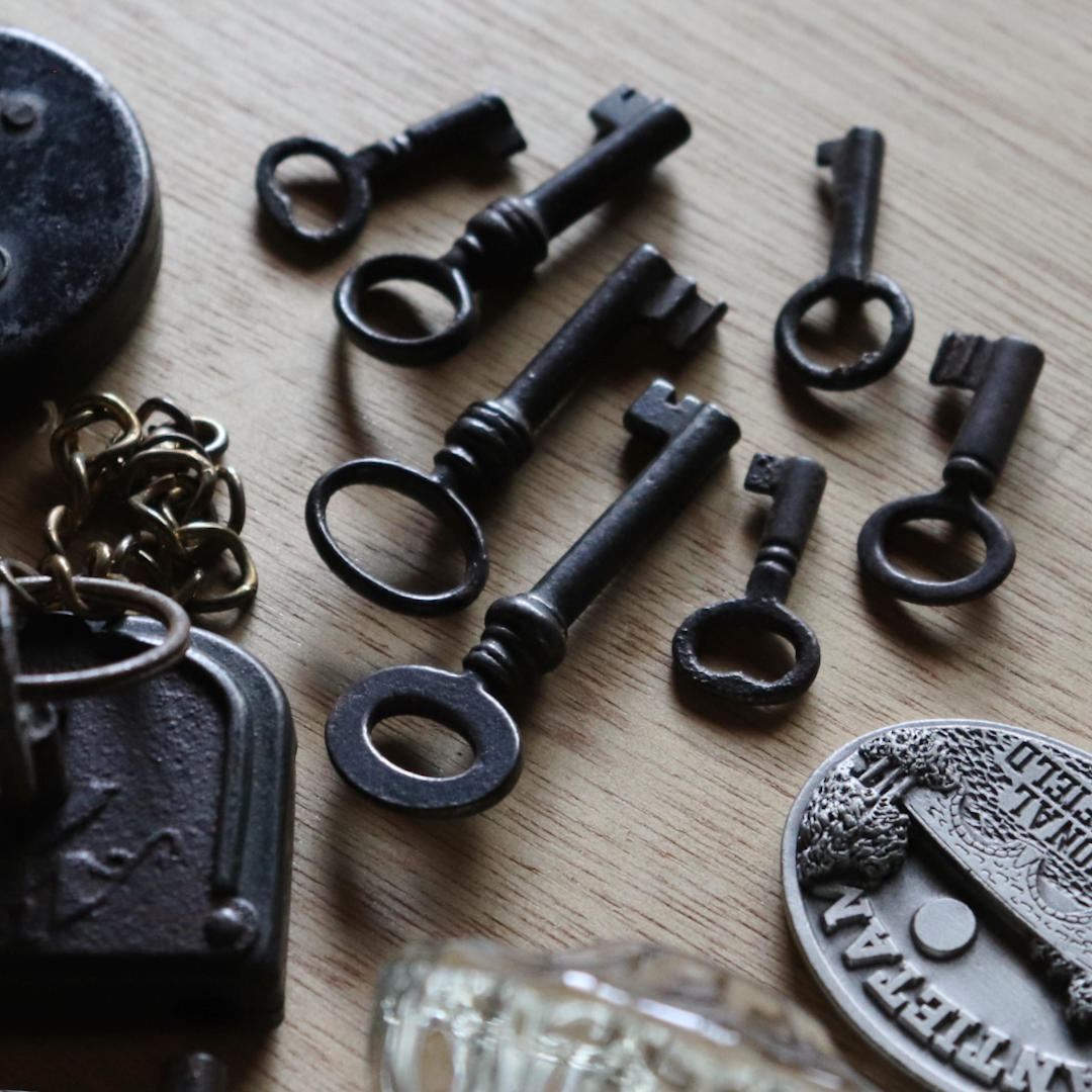 USAヴィンテージ鉄製の鍵(7)｜古いアンティークキー・アンティーク鍵・カギ