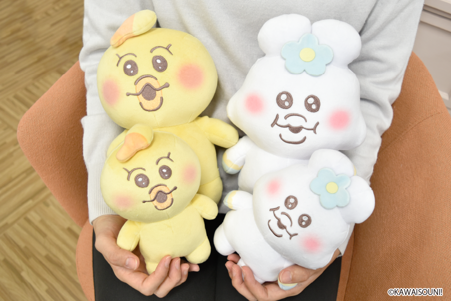 SNSで大人気！『んぽちゃむ』からましゅもっち＆おてのりましゅもっち