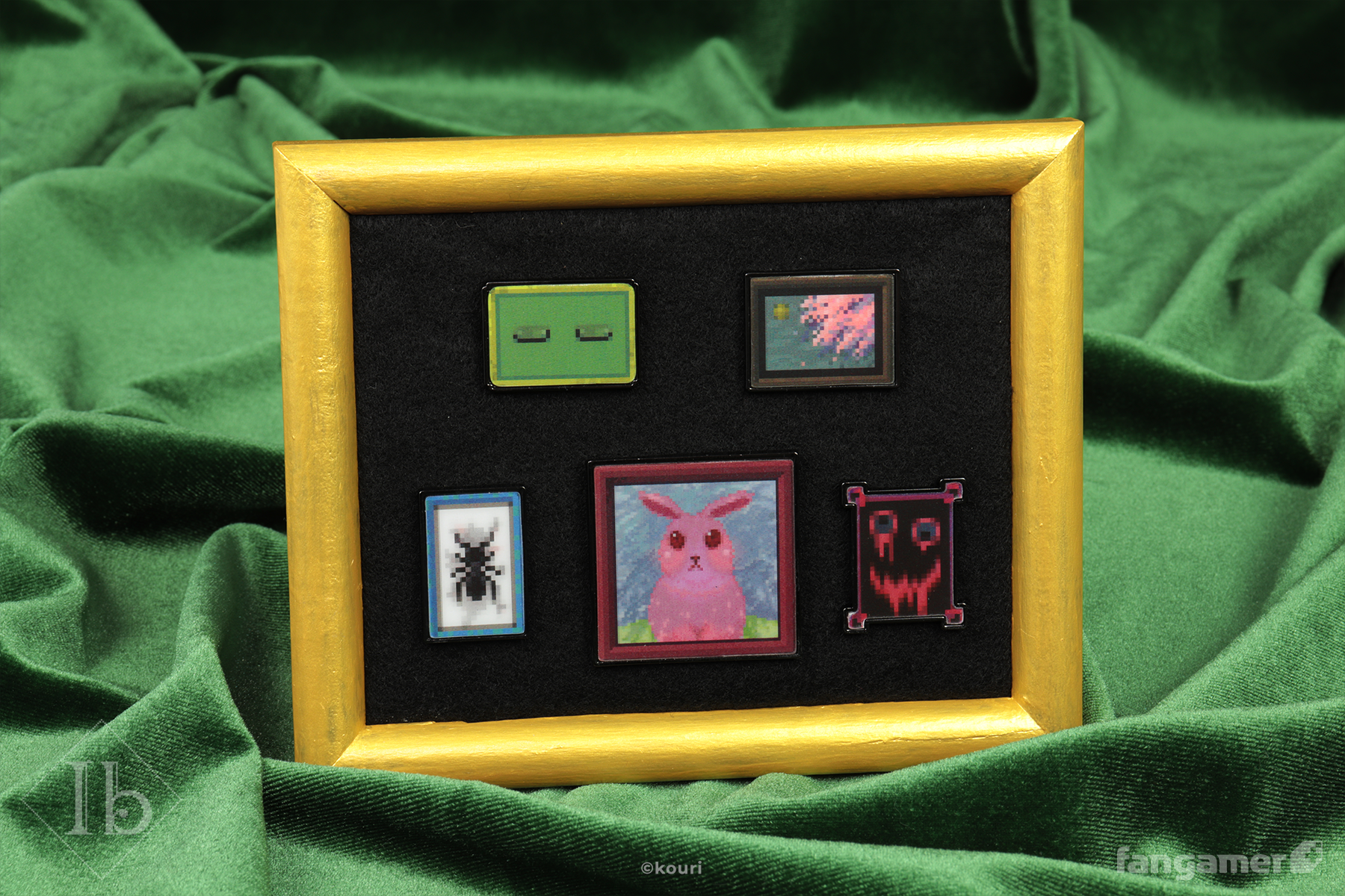 Ib」－ ゲルテナ作品 レンチキュラーピンバッジセット - Fangamer Japan