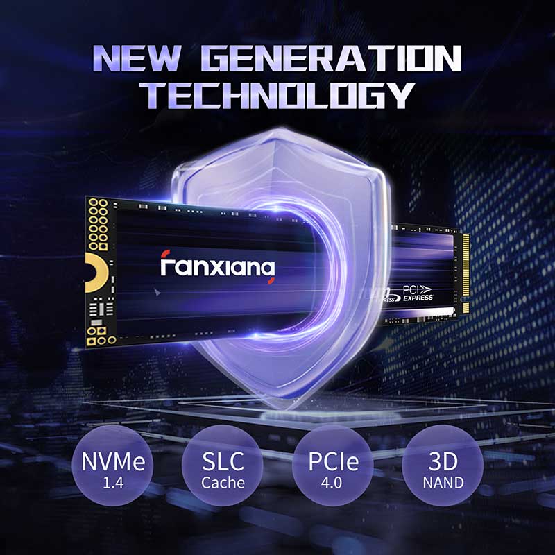 Fanxiang S880 SSD: PCIe 4.0 NVMe SSD Compatible with PS5 – FanXiang